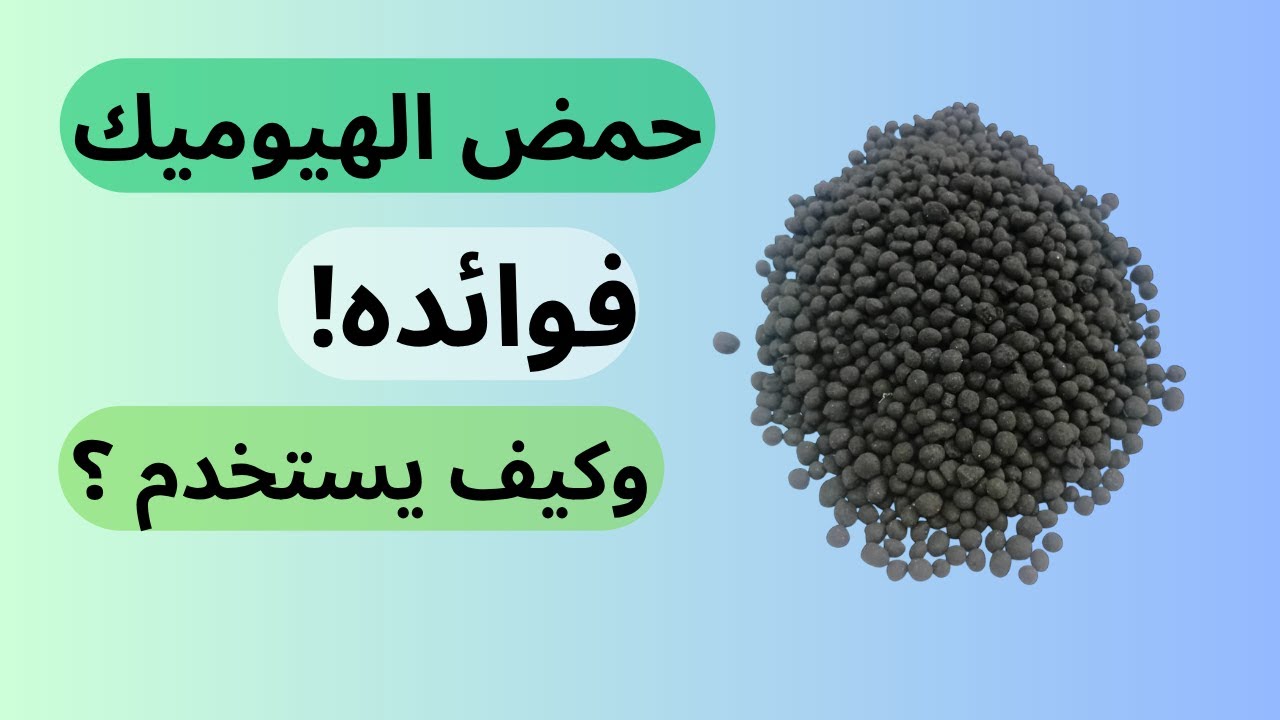 حمض الهيوميك اسيد سر خصوبة التربة ونمو نباتاتك الخارق