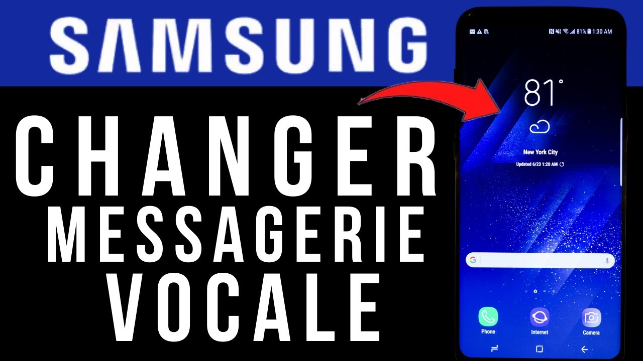 Comment Changer Sa Messagerie Vocale Samsung ( FACILE ) - YouTube