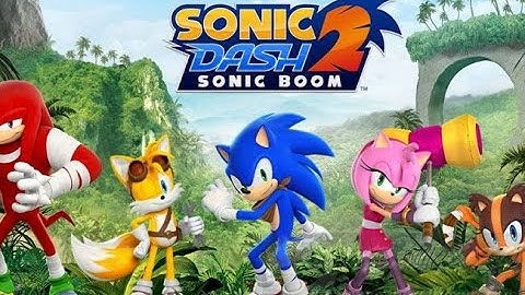 Sonic Dash 2 | Game Play Trick | BOSS Level 1 NOOB PRO HACKER (iOS, Android)