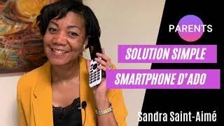 Ado addict au smartphone: la solution