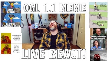 OGL 1.1 Memes Live React | Nerd Immersion