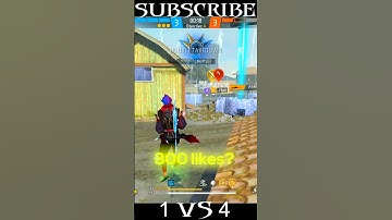 1vs4 🤯 Cs ranked AWM Only Head Clutch !! 😱🔥 #shorts      #short     #freefire