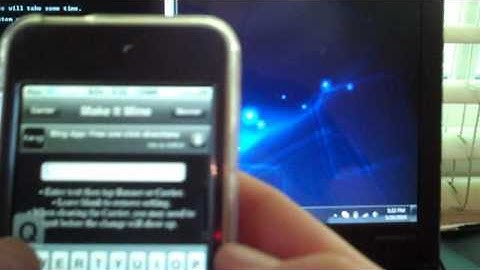 Make it Mine | iPhone and iPod Touch