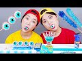 Kẹo thạch tráng miệng màu xanh Mukbang DONA