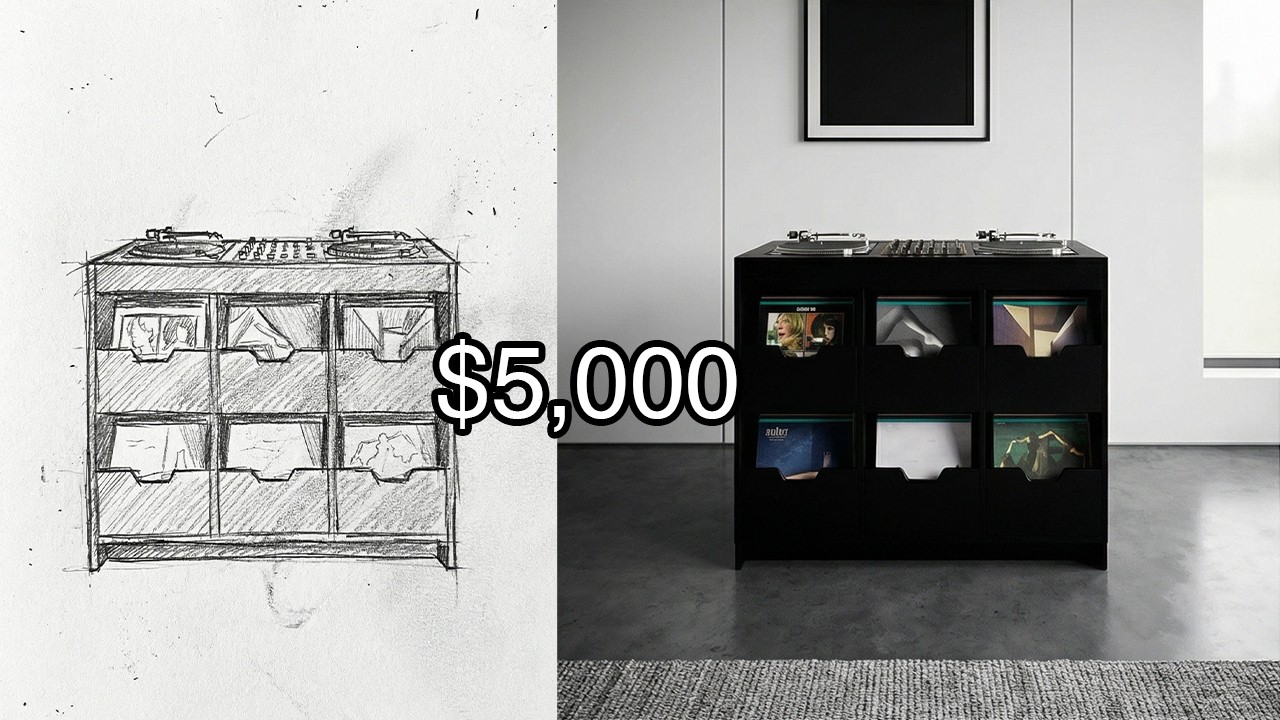 From Sketch to $5,000