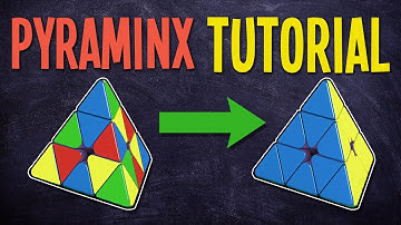 Hoe los je een pyraminx op (EENVOUDIGE beginnershandleiding)