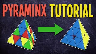How to Solve a Pyraminx (EASY Beginner Tutorial)