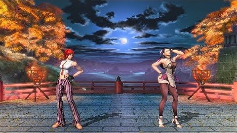 LEVEL 5 Vanessa VS Luong KOF XIV BATTLE TUTORIAL The King of Fighters XIV