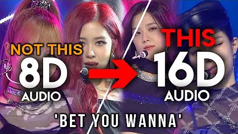 BLACKPINK - 'Bet You Wanna' [16D AUDIO | NOT 8D] Feat. Cardi B