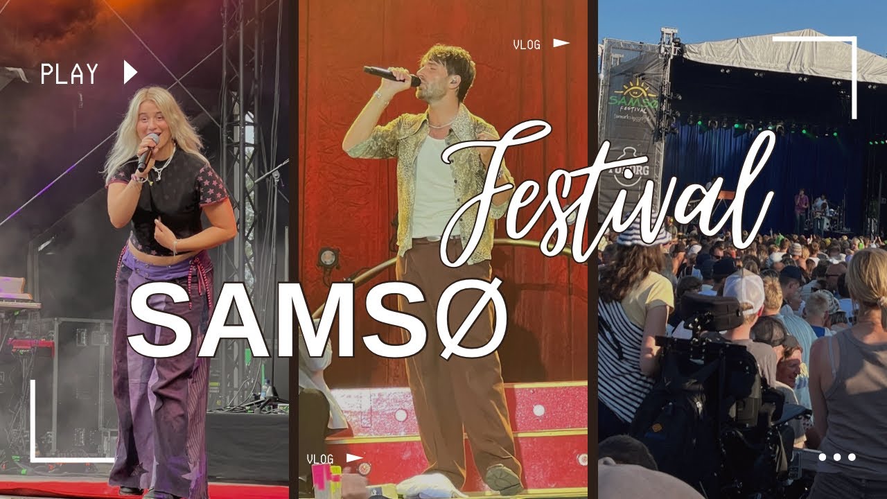 DET HER SKETE på Samsø festival 2025 (frieri, Malte Ebert, Fyr&flamme og BLÆST 🤩🤯 VLOG