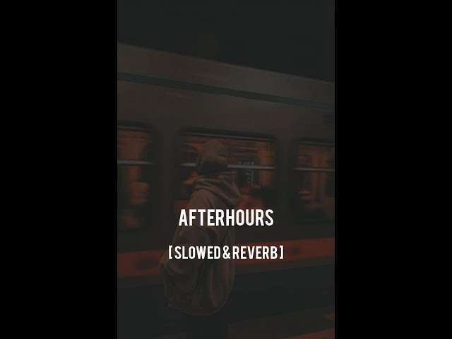 AFTERHOURS (feat. thiarajxtt) - BIR | DHANJU | Unbothered Records ( Slowed & reverb ) class=