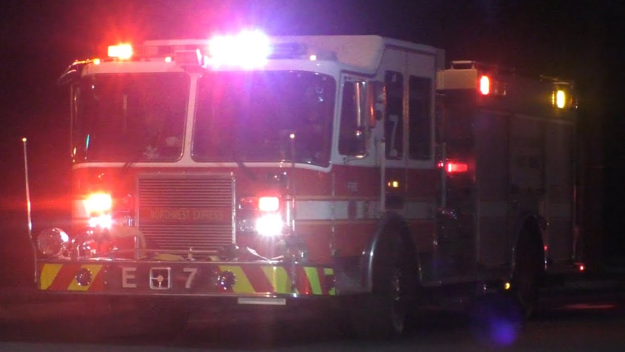 Reading Fire Department Engine 7 Responding 7/5/19