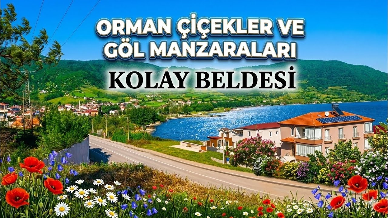 Huzur arayanlar için:Kolay'ın eşsiz doğası ve Göl manzaralı Asarkale.#samsun bafra kolay#.