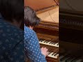 JC #Bach on an original #harpsichord from 1759 #18thcentury #classicalmusic