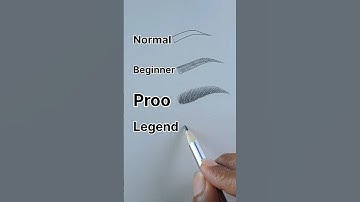 How to draw eyebrow 😳😳 #shorts