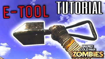 HOW TO UNLOCK THE "E-TOOL" IN ZOMBIES GUIDE (Black Ops Cold War Zombies Tutorial)