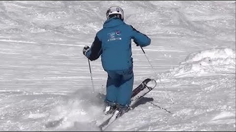Advanced Mogul skiing Movements, explanation and visuals