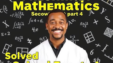 Freshman Mathematics Solved Exercise | PART 2 | Mathematical Logic Problem #solutions #answers