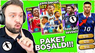ÖZEL ''DOKUNUŞ ÇALIMI'' BOMBACI MBAPPE İÇİN PAKETİ SIFIRLADIM😱 ⭐ eFootball 2026 mobile #efootball