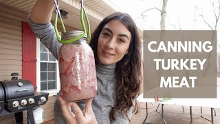 The Holidays are over… Canning and Preserving Turkey on a budget!