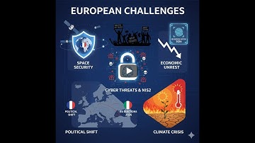 Europe at a Crossroads Space Defense, Cyber Threats, Economic Crisis, and Political Upheaval in 2025