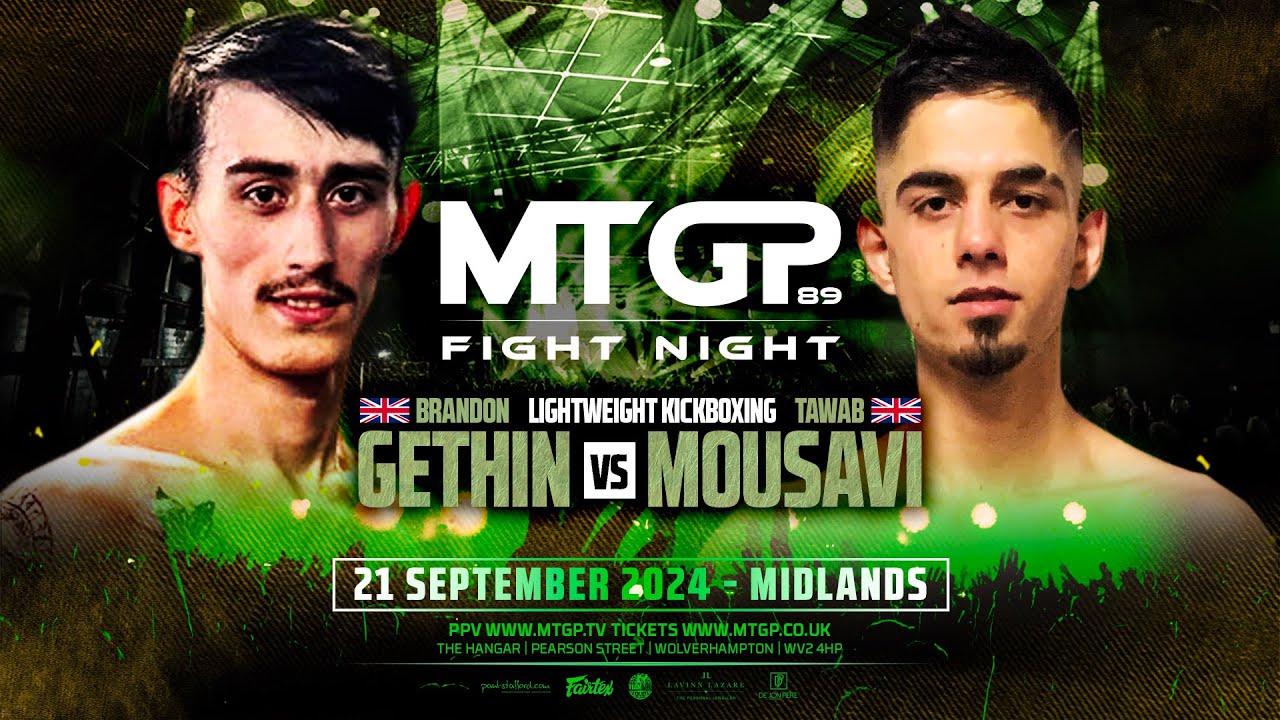Brandon Gethin vs Tawab Mousavi