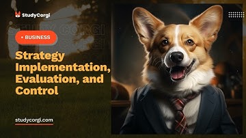Strategy Implementation, Evaluation, and Control - Essay Example