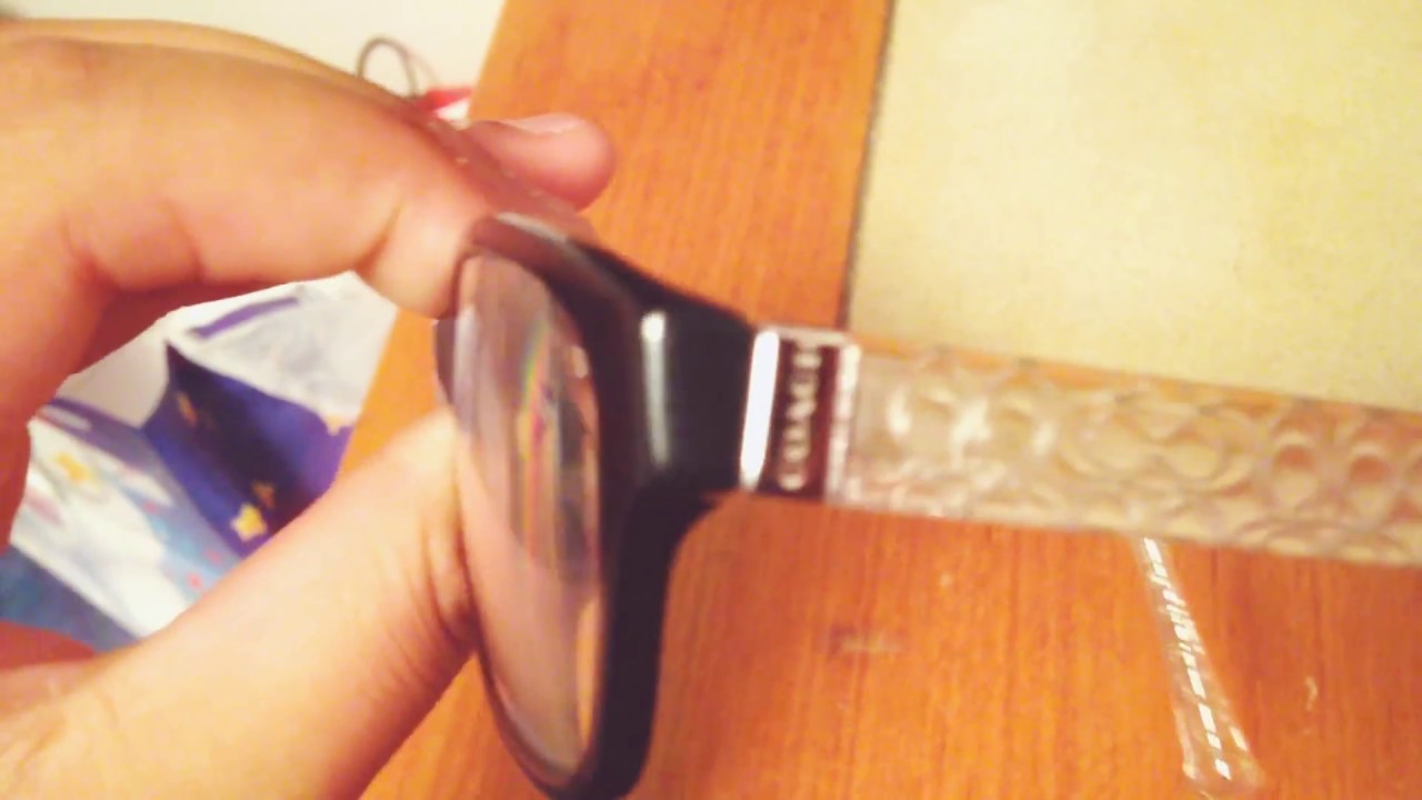 Coach glasses