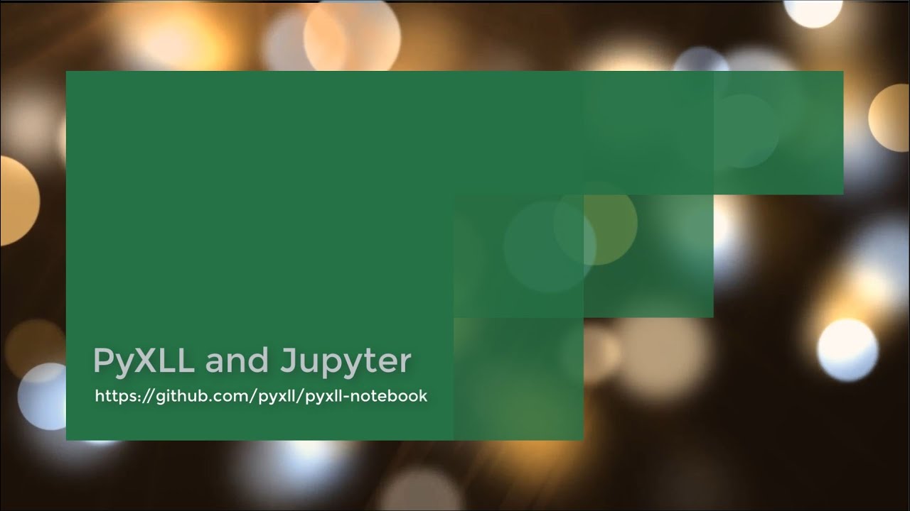 Calling Remote Jupyter notebooks from Excel