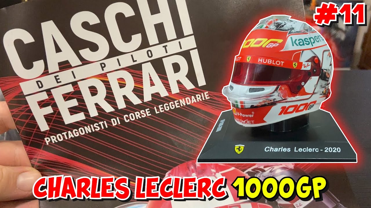 Casco Ferrari Leclerc Mugello 2020 Scala 1:5 – Spark Modellismo Con Booklet