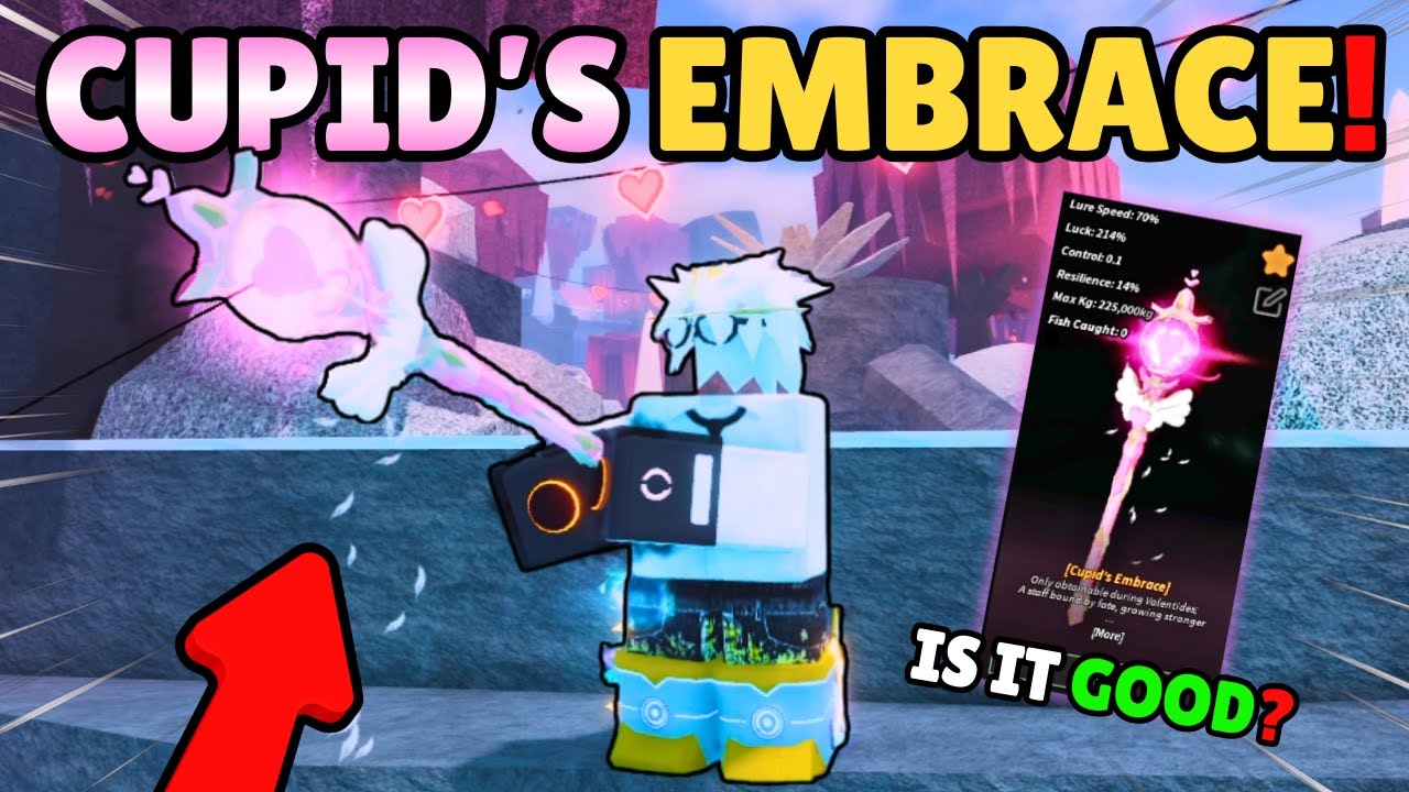 Получите НОВУЮ удочку «Объятия Купидона» в игре «Рыбалка»! (СТОИТ ЛИ ЭТО ТОГО?)