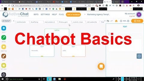 Basic Chatbot Tactics | Active Chat Tutorial