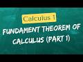 Fundamental Theorem of Calculus Part 1
