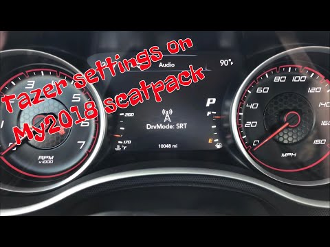 Dodge Charger Tazer Menu
