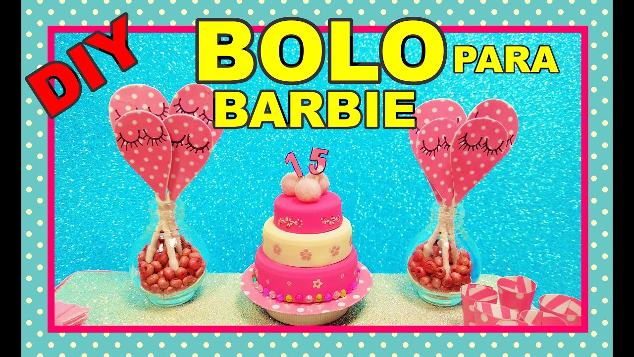 Jenny Cake - Bolo barbie muito especial para o aniversario