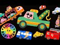  transport sensory fun  trucks  cars for toddlers  babies   