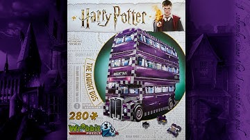 Harry Potter Wrebbit 3D Puzzle • The Knight Bus
