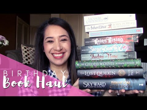 BIRTHDAY BOOK HAUL || February 2019