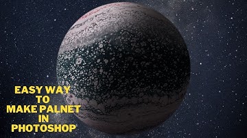 Easiest Way to Make Planet in Photoshop - Photoshop Tutorial 2023