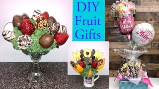 Fruit Arrangement & Chocolate Covered Strawberries  / Tips, Tricks, and How to Transport