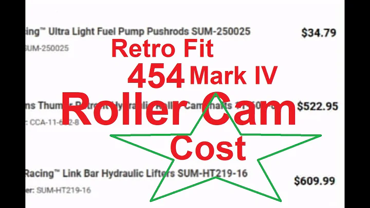 Cost of a 454 Retro Fit Roller Cam