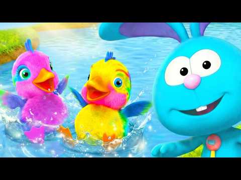 The Ducklings' First Swim 🐣 Let’s Learn with Calm Rumba 🌙 #childrenstories