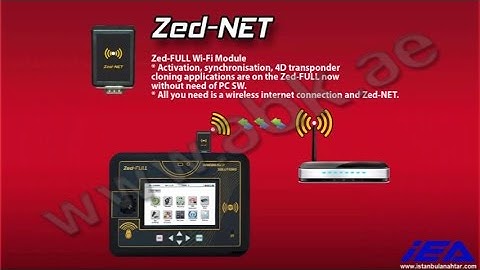 How To Activate The Zed Full Wi-Fi Module Zed Net & Online Transponder Key Cloning Features