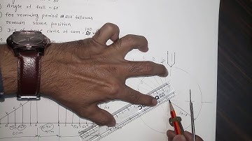 Example 1 Cam and Follower| Knife edge follower| Kinematics and Theory of Machine