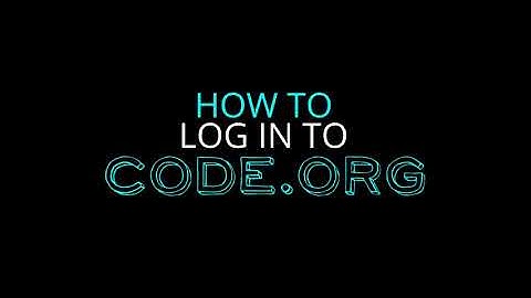 How to log in to Code.org