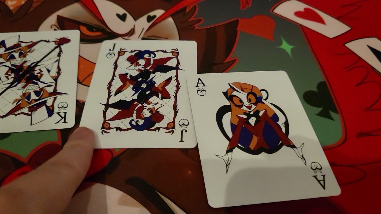 Hazbin Hotel Playing cards. - YouTube