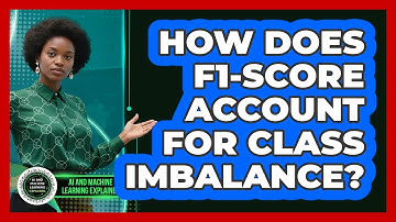 How Does F1-Score Account For Class Imbalance?