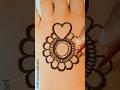 Easy bridal henna mehndi design | latest Arabic mehndi ka design🌸 #mehndi #shorts