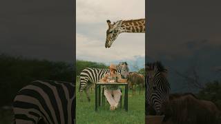 Not your usual breakfast view 😳 That was my morning today in Serval Wildlife, Tanzania 🤯❤️