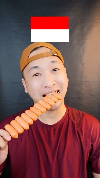 Sosis dalam Berbagai Bahasa #asmr #mukbang #makansesuaiemoji #sosis #sausage #belajarbahasa